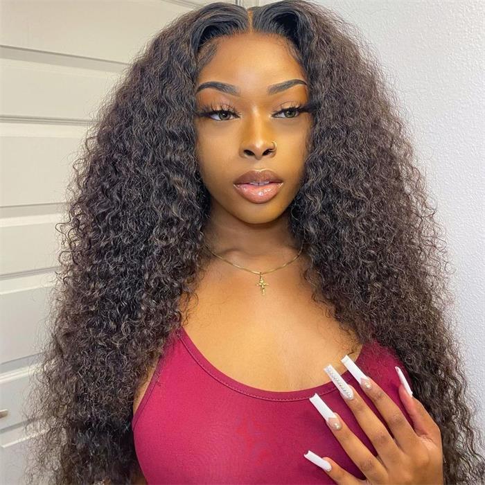 U-Part-Kinky-Curly-Hairstyle-Hair-Wigs