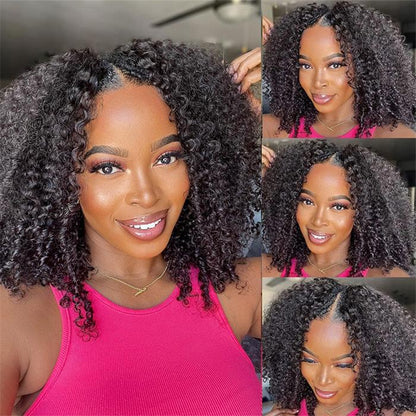 V-Part-Wigs-Kinky-Curly