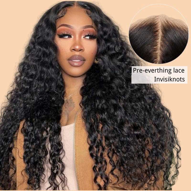 Water Wave Pre-Cut 5x5 HD Lace Wigs