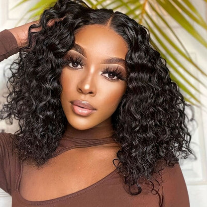 Water Wave Short Bob Wigs