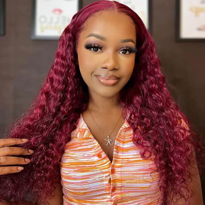 8x5 deep wave glueless hd lace wigs