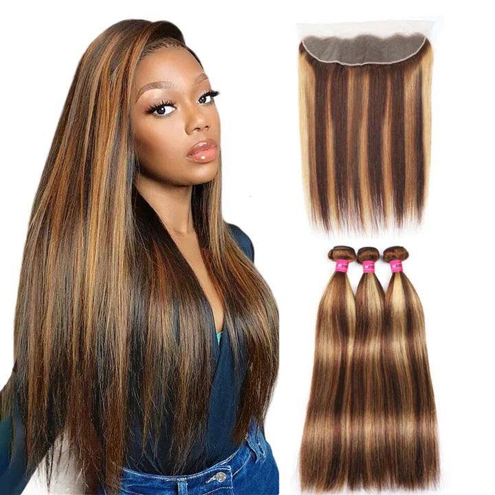 13x4 HD Lace Frontal FB30 Highlight