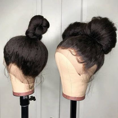 kinky straight 360 lace wig