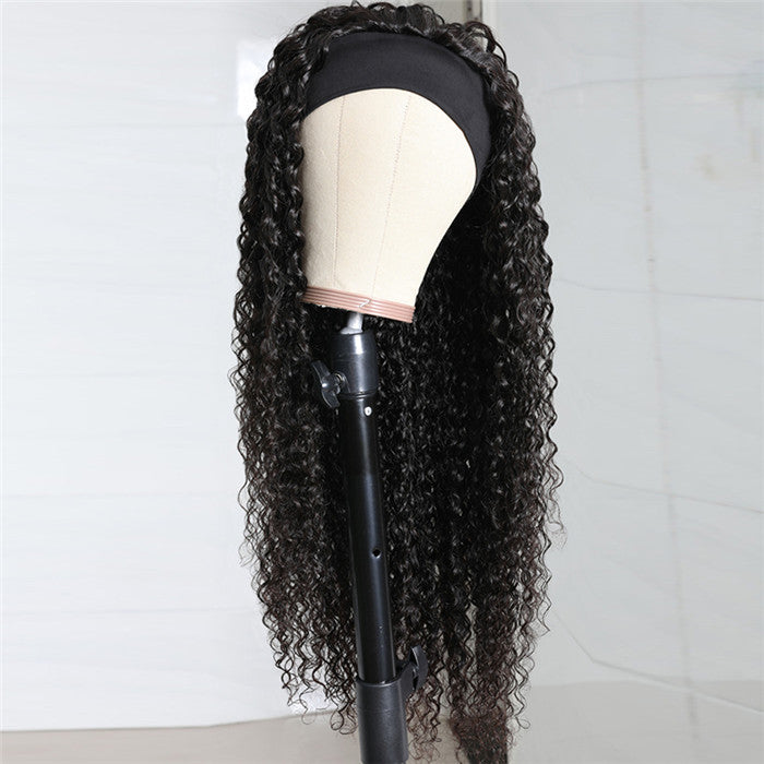 Jerry Curly Headband Wigs