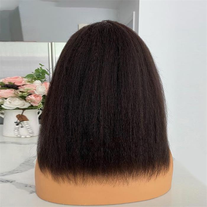 kinky straight bob wig