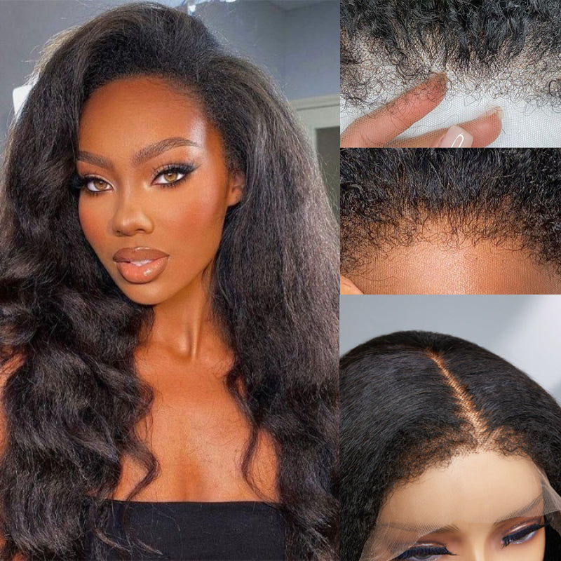 Kinky Straight 13x4 HD Lace Wig