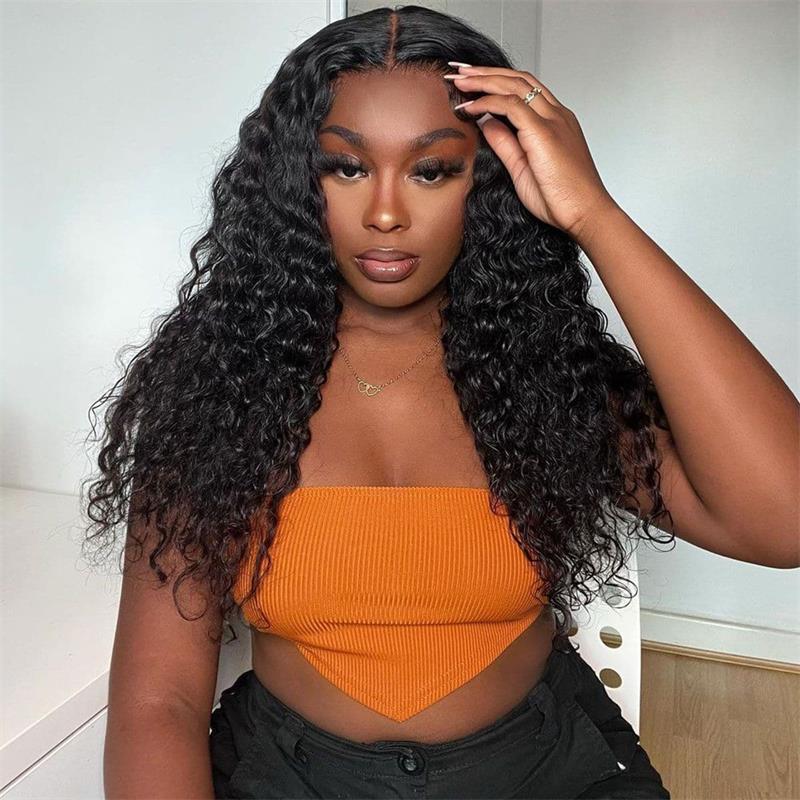 Jerry Curly Lace Closure Wigs