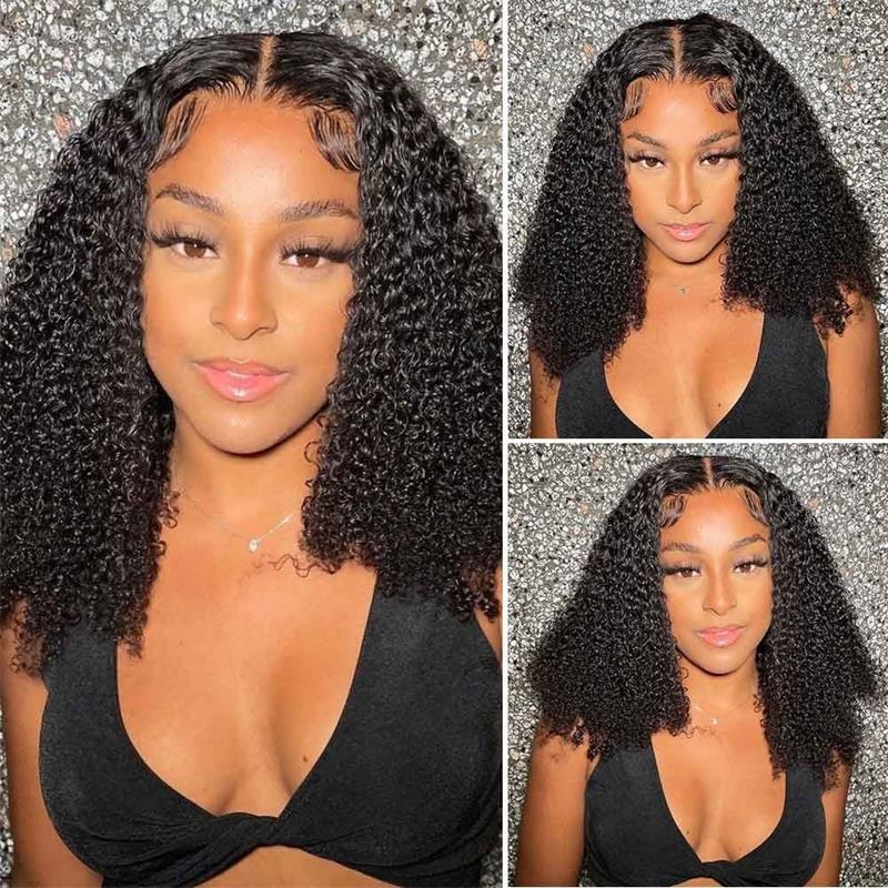 Kinky Curly 5x5 Glueless Lace Wigs