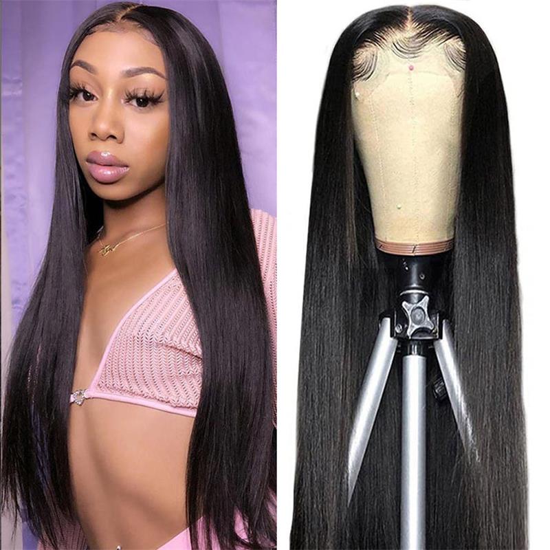 Straight Lace Closure Wig