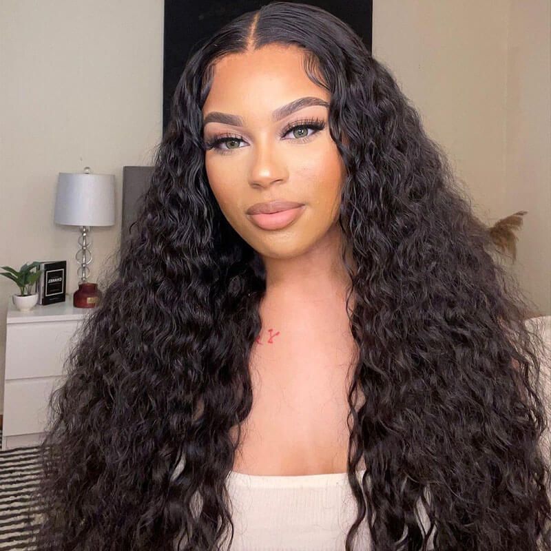 water wave  lace closure 