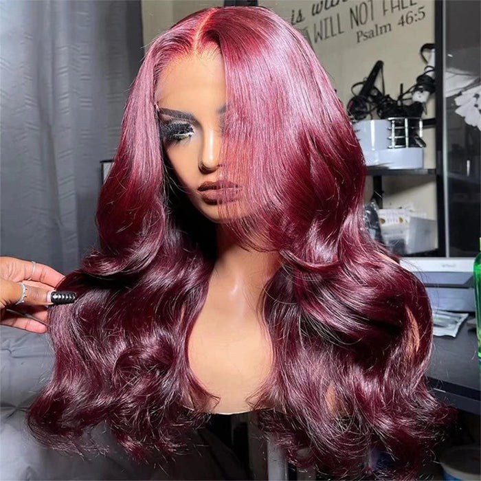 lace-frontal-Body-Wave-99J-Burgundy-Curtain-Bangs-Wig