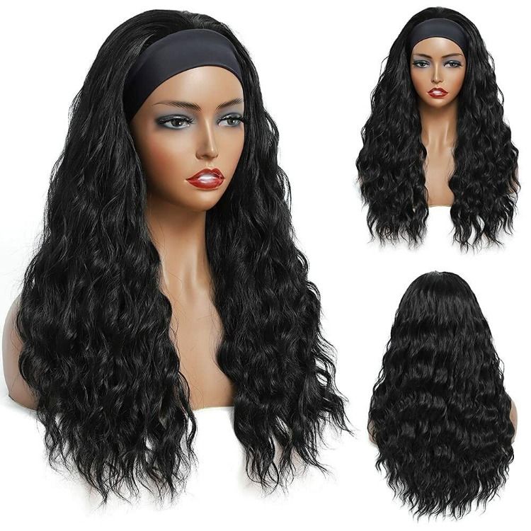 loose wave headband wig