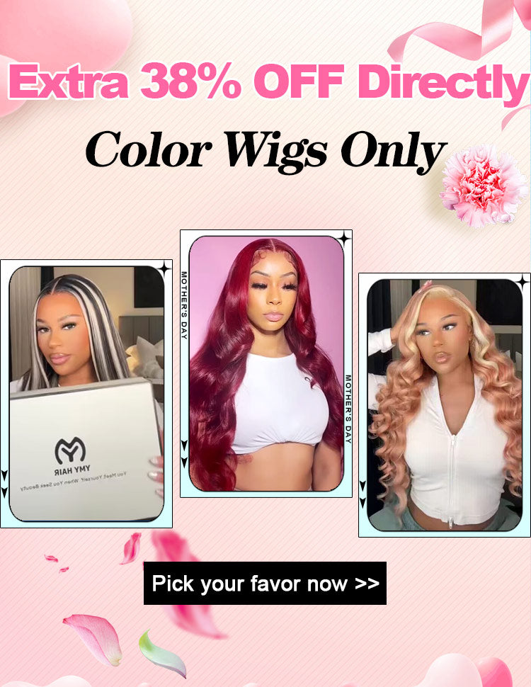 YMY Colored Lace Wig