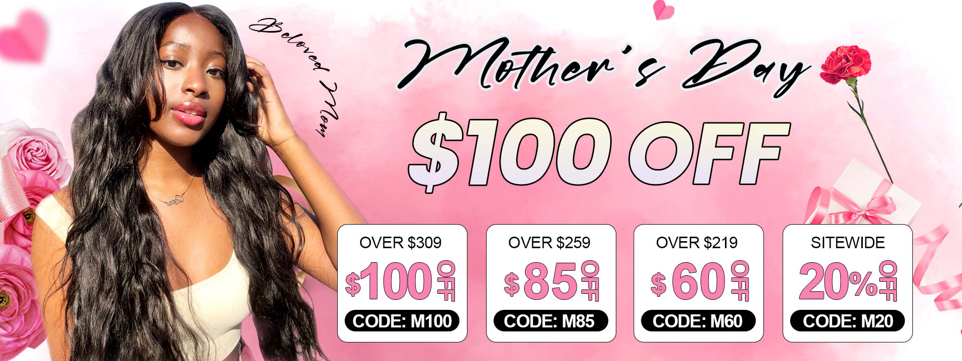 YMY Hair Mother's Day Sale