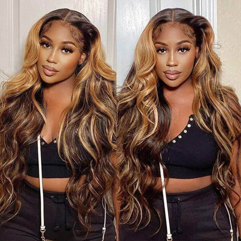 13x4 honey blonde lace front wigs