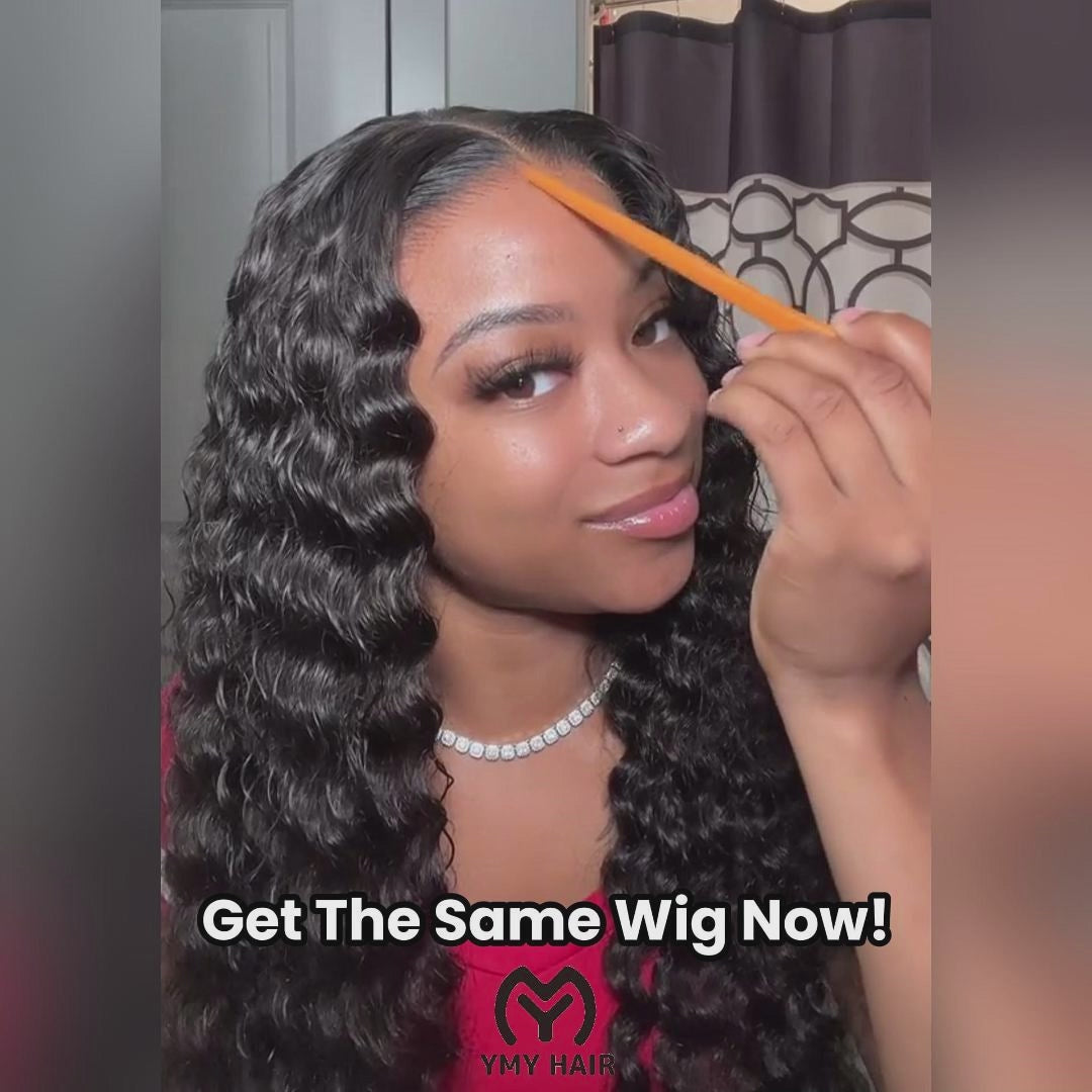 deep wave hd lace wig