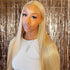 glueless straight colored hd lace wig
