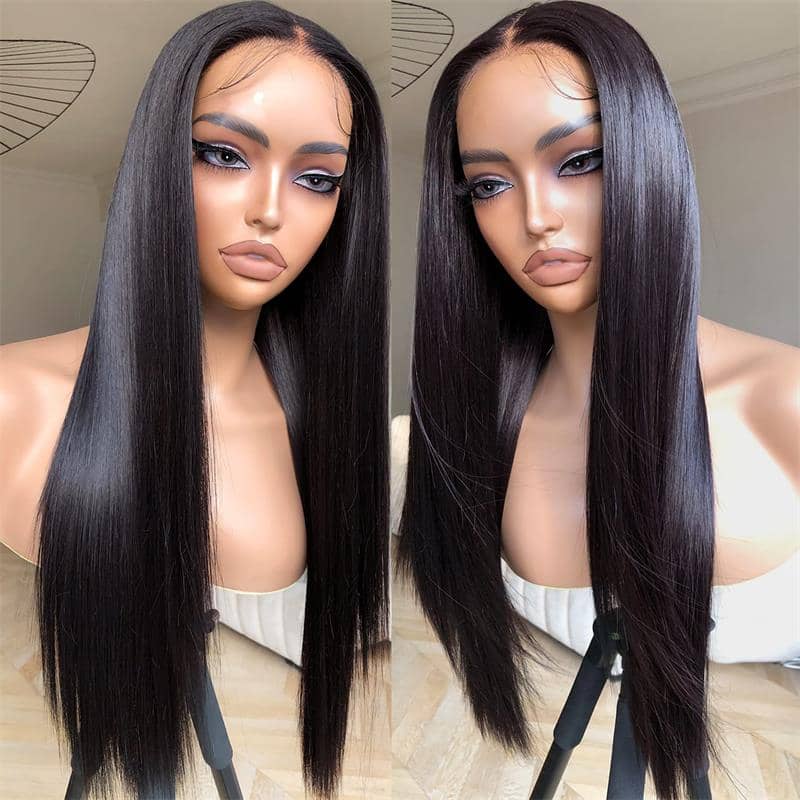 straight 4x4 hd lace wig