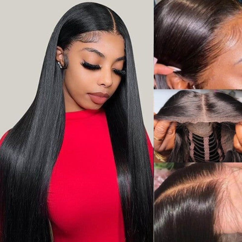 hd lace closure straight wigs